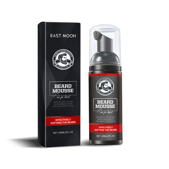 Facial Hair Cleansing Mousse Moisturizes And Moisturizes Men&