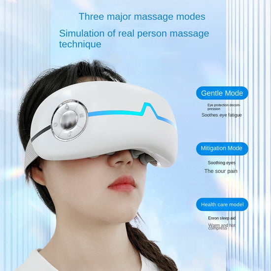 Eye Care Instrument Humidifying Steam Moisturizing Eye Massager Eye Mask Heat Vibration Children&